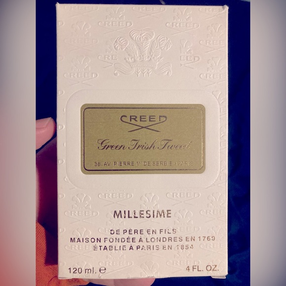 Green Irish Tweed by Creed 4 oz Millesime Spray New in Box - Picture 1 of 6